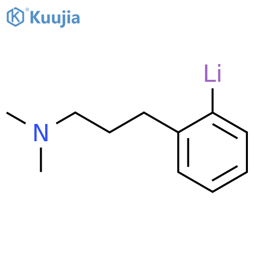Lithium, [2-[3-(dimethylamino)propyl]phenyl]- structure