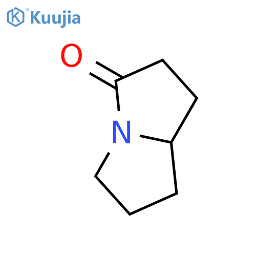 Hexahydro-pyrrolizin-3-one structure
