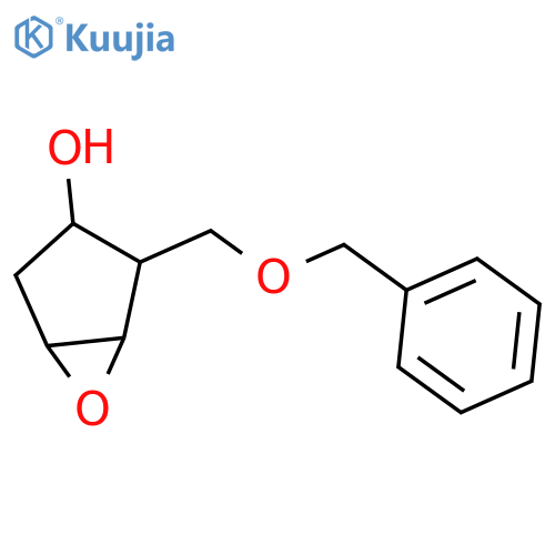 (1R,2R,3R,5S)-2-(Phenylmethoxy)methyl-6-oxabicyclo3.1.0hexan-3-ol structure