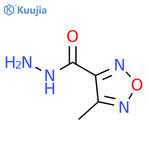 4-Methyl-1,2,5-oxadiazole-3-carbohydrazide structure
