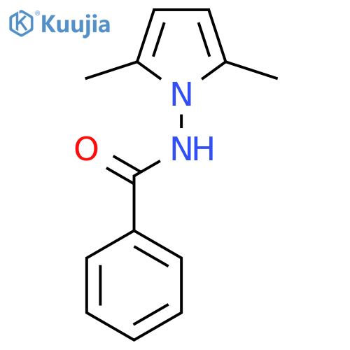 N-(2,5-dimethyl-1H-pyrrol-1-yl)-Benzamide structure