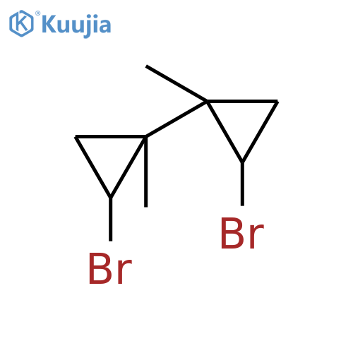 1,1'-Bicyclopropyl, 2,2'-dibromo-1,1'-dimethyl- structure