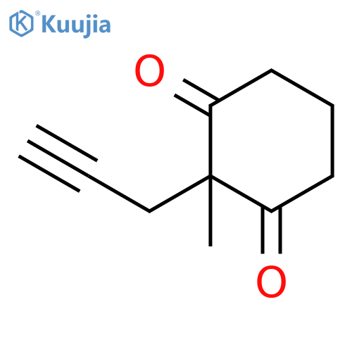 1,3-Cyclohexanedione, 2-methyl-2-(2-propynyl)- structure