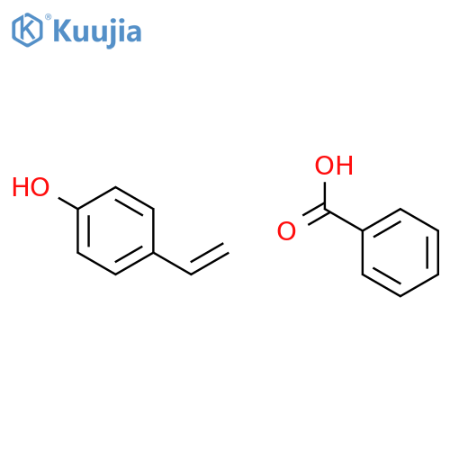 Phenol, 4-ethenyl-, benzoate structure