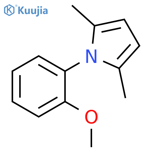 1-(2-methoxyphenyl)-2,5-dimethyl-1H-Pyrrole structure