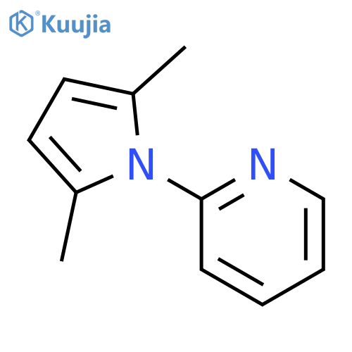 2-(2,5-Dimethyl-1H-pyrrol-1-yl)pyridine structure