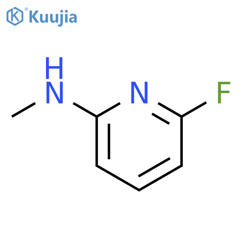 6-fluoro-N-methylpyridin-2-amine structure
