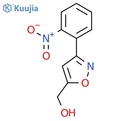 3-(2-Nitro-phenyl)-isoxazol-5-yl-methanol structure