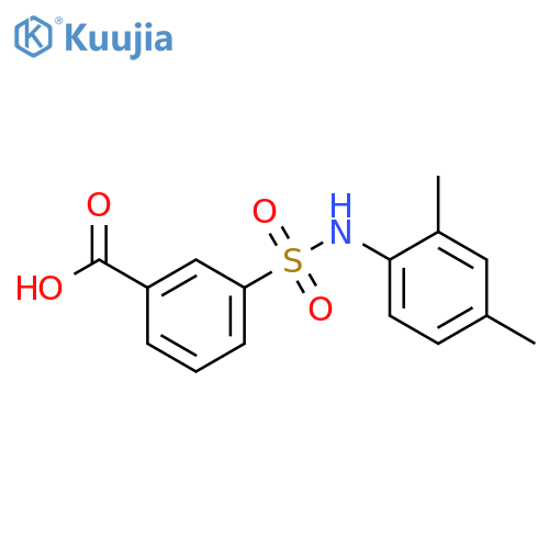 3-(2,4-Dimethylphenyl)sulfamoylbenzoic Acid structure