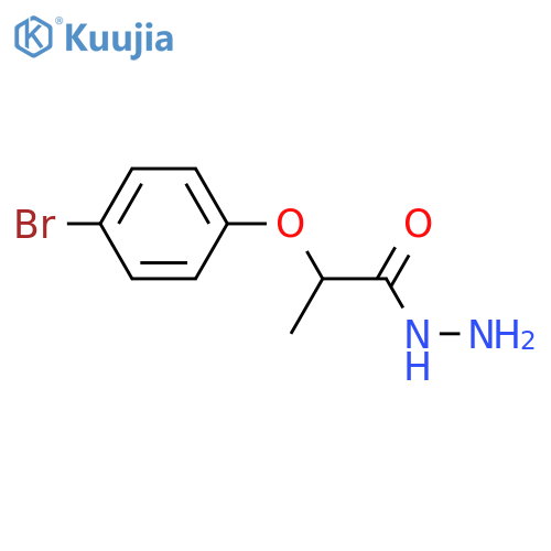 2-(4-Bromophenoxy)propanohydrazide structure