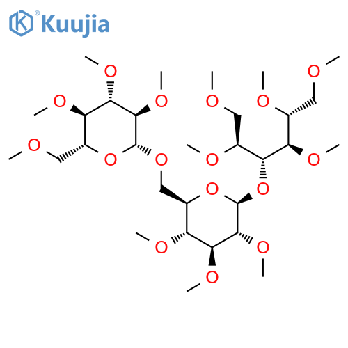 (2R,3R,4S,5R,6R)-3,4,5-Trimethoxy-2-(methoxymethyl)-6-[[(2R,3R,4S,5R,6S)-3,4,5-trimethoxy-6-[(2S,3R,4R,5R)-1,2,4,5,6-pentamethoxyhexan-3-yl]oxyoxan-2-yl]methoxy]oxane structure