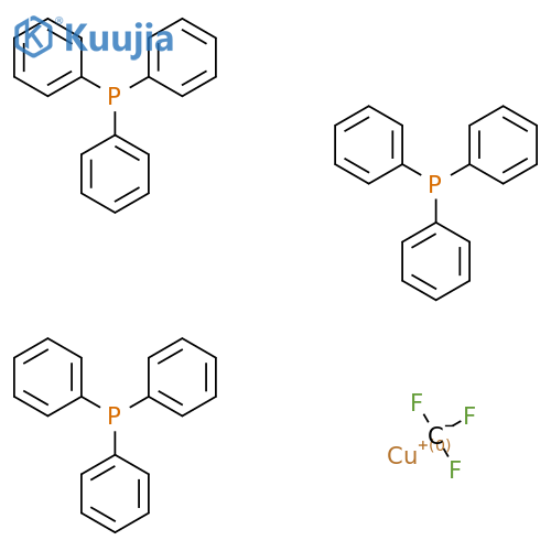 (Trifluoromethyl)tris(triphenylphosphine)copper(I) structure