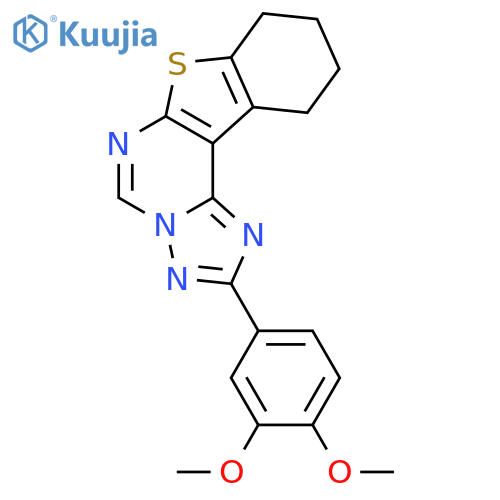 <br>2-(3,4-Dimethoxy-phenyl)-7,8,9,10-tetrahydro-6-thia-1,3,3a,5-tetraaza-cyclo penta[c]fluorene structure