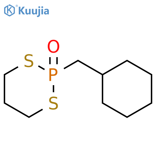 1,3,2-Dithiaphosphorinane, 2-(cyclohexylmethyl)-, 2-oxide structure