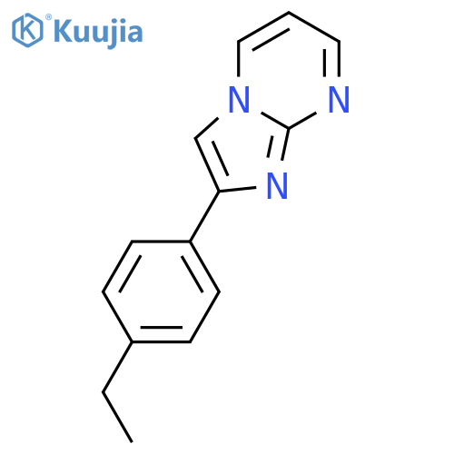 2-(4-Ethylphenyl)imidazo1,2-Apyrimidine structure