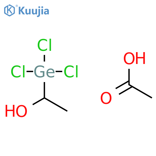 ETHANOL, 1-(TRICHLOROGERMYL)-, ACETATE structure