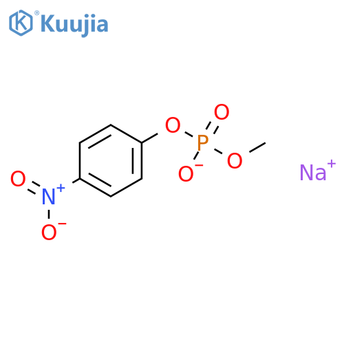 sodium methyl 4-nitrophenyl phosphate structure