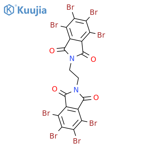 Ethylenebistetrabromophthalimide structure