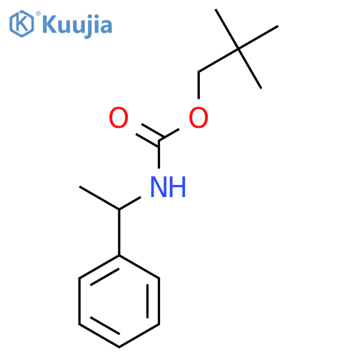 Carbamic acid, (alpha-methylbenzyl)-, neopentyl ester structure