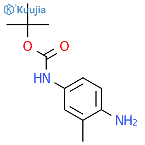 tert-Butyl 4-Amino-3-methylphenylcarbamate structure