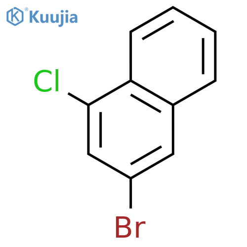 3-bromo-1-chloronaphthalene structure