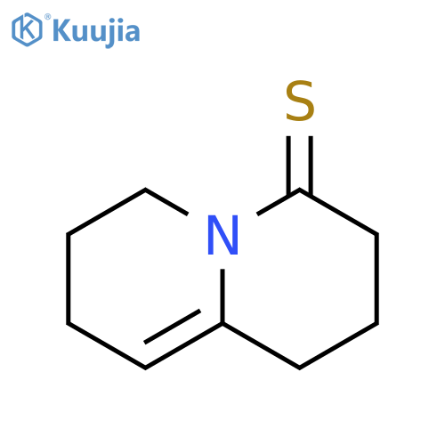 4H-Quinolizine-4-thione, 1,2,3,6,7,8-hexahydro- structure