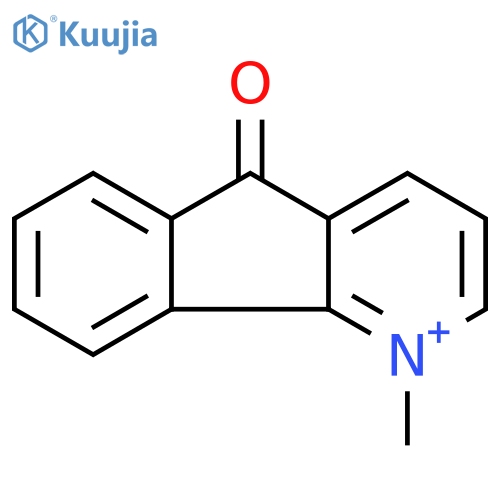 5H-Indeno[1,2-b]pyridinium, 1-methyl-5-oxo- structure