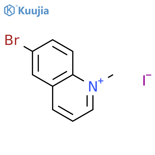 6-bromo-1-methylquinolin-1-ium iodide structure