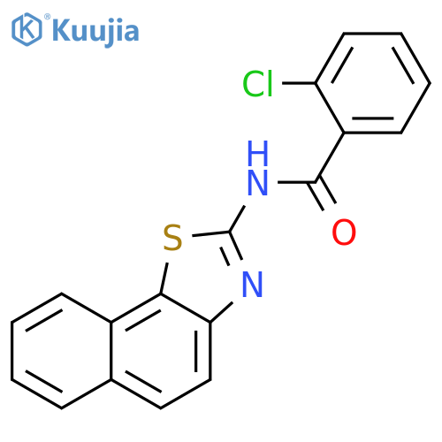 2-chloro-N-(2Z)-2H,3H-naphtho2,1-d1,3thiazol-2-ylidenebenzamide structure