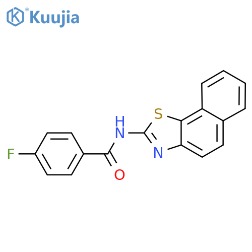 4-fluoro-N-(2Z)-2H,3H-naphtho2,1-d1,3thiazol-2-ylidenebenzamide structure