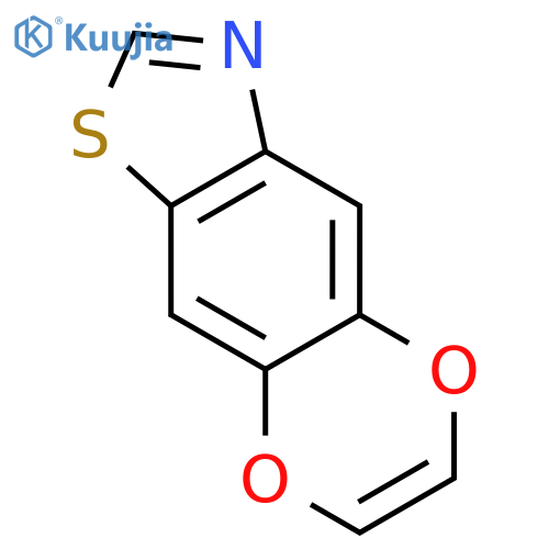 [1,4]Dioxino[2,3-f]benzothiazole(9CI) structure