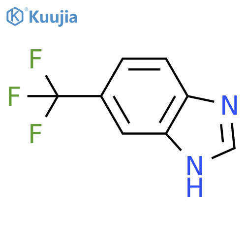 5-Trifluoromethyl-1H-benzimidazole structure