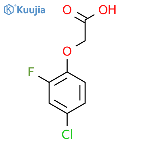 2-(4-Chloro-2-fluorophenoxy)-acetic Acid structure