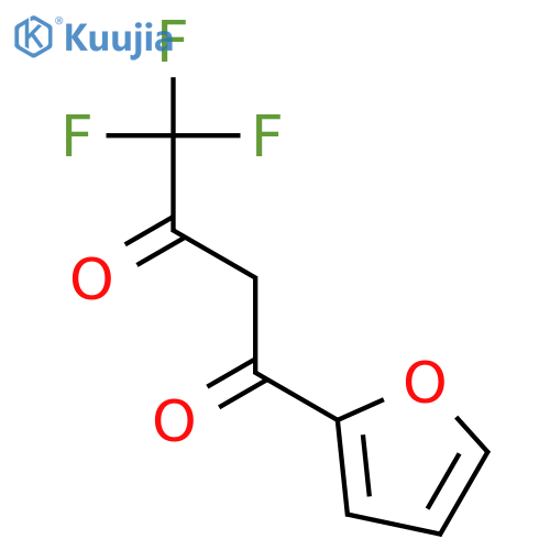 4,4,4-Trifluoro-1-(furan-2-yl)butane-1,3-dione structure