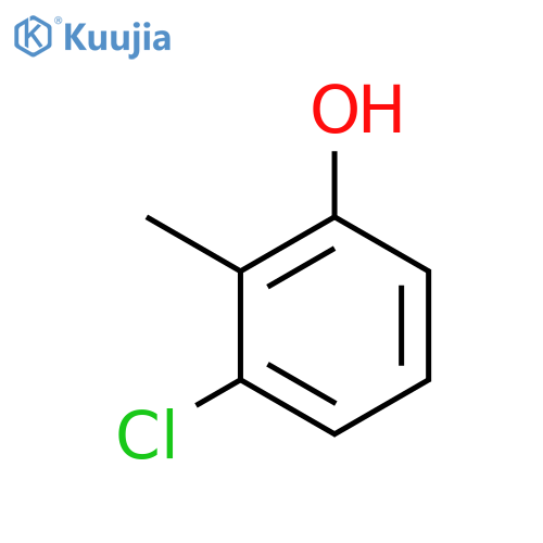 3-Chloro-2-methylphenol structure