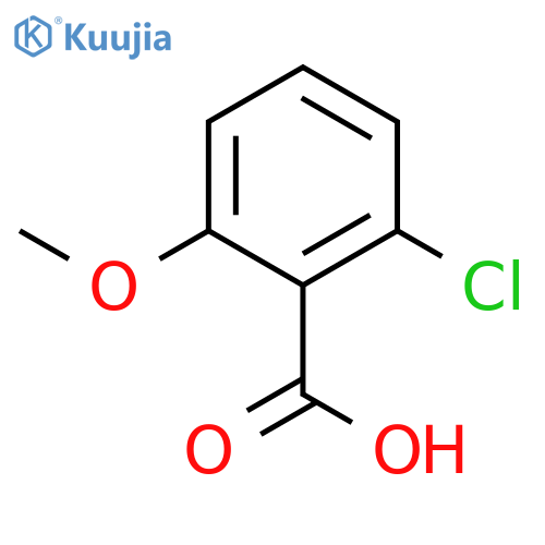 2-Chloro-6-methoxybenzoic acid structure