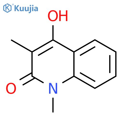 2(1H)-Quinolinone,4-hydroxy-1,3-dimethyl- structure