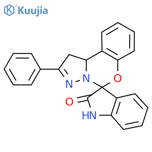 4'-phenyl-1,2-dihydro-8'-oxa-5',6'-diazaspiroindole-3,7'-tricyclo7.4.0.0^{2,6}tridecane-1'(9'),4',10',12'-tetraen-2-one structure