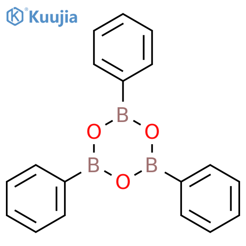 Boroxin,2,4,6-triphenyl- structure