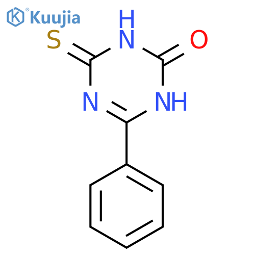 4-phenyl-6-sulfanylidene-1,2,5,6-tetrahydro-1,3,5-triazin-2-one structure