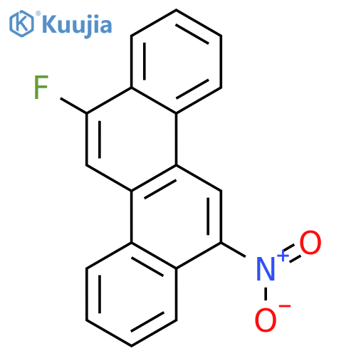 6-fluoro-12-nitrochrysene structure
