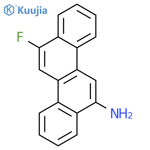 6-Chrysenamine,12-fluoro- structure