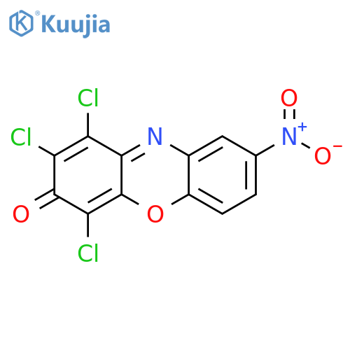 (1,2,4-trichloro-8-nitro-3H-phenoxazin-3-one ) structure