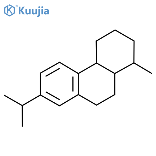 1,2,3,4,4a,9,10,10a-Octahydro-1-methyl-7-(1-methylethyl)-phenanthrene structure