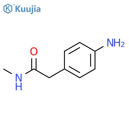 2-(4-Aminophenyl)-N-methylacetamide structure