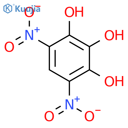 1,2,3-Benzenetriol,4,6-dinitro- structure