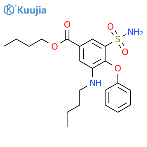 Bumetanide Butyl Ester structure