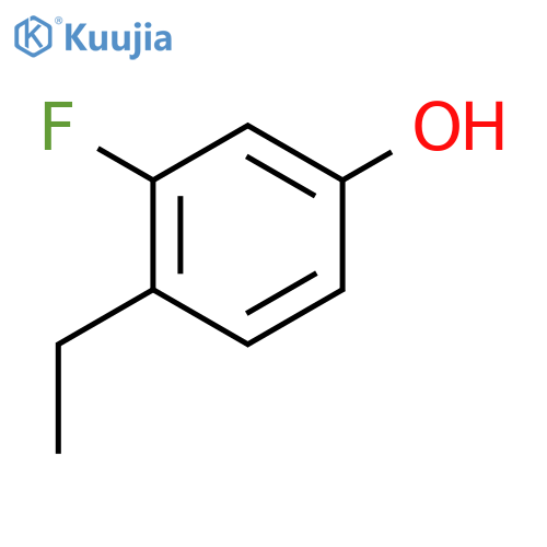 4-ethyl-3-fluorophenol structure