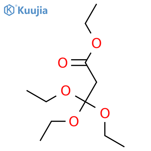 Propanoic acid, 3,3,3-triethoxy-, ethyl ester structure