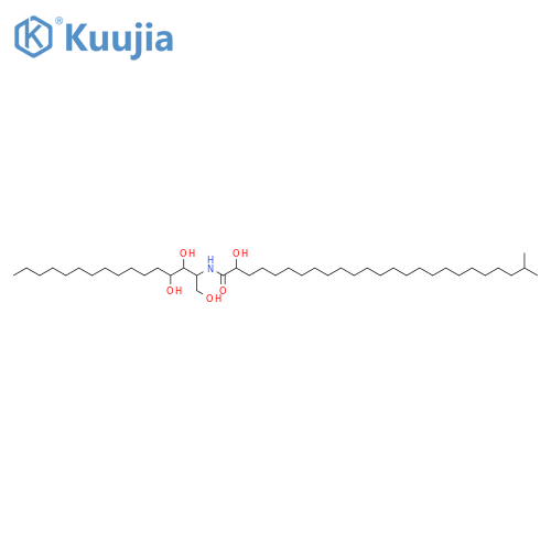 2-Amino-1,3,4-hexadecanetriol; (2S,3S,4R)-form, N-(2R-Hydroxy-24-methylpentacosanoyl) structure